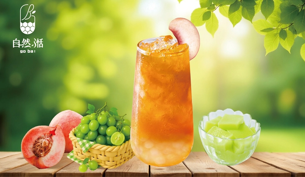 水蜜桃,鳳梨,水果茶,蜜桃成熟時,鳳梨冰茶,自然湉