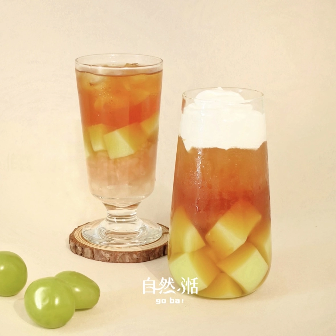 麝香葡萄,粉粿,自然湉